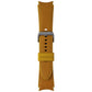 Samsung Hybrid Leather Silicone Band for Galaxy Watch (20mm) - Mustard (S/M) Smart Watch Accessories - Watch Bands Samsung - Simple Cell Bulk Wholesale Pricing - USA Seller