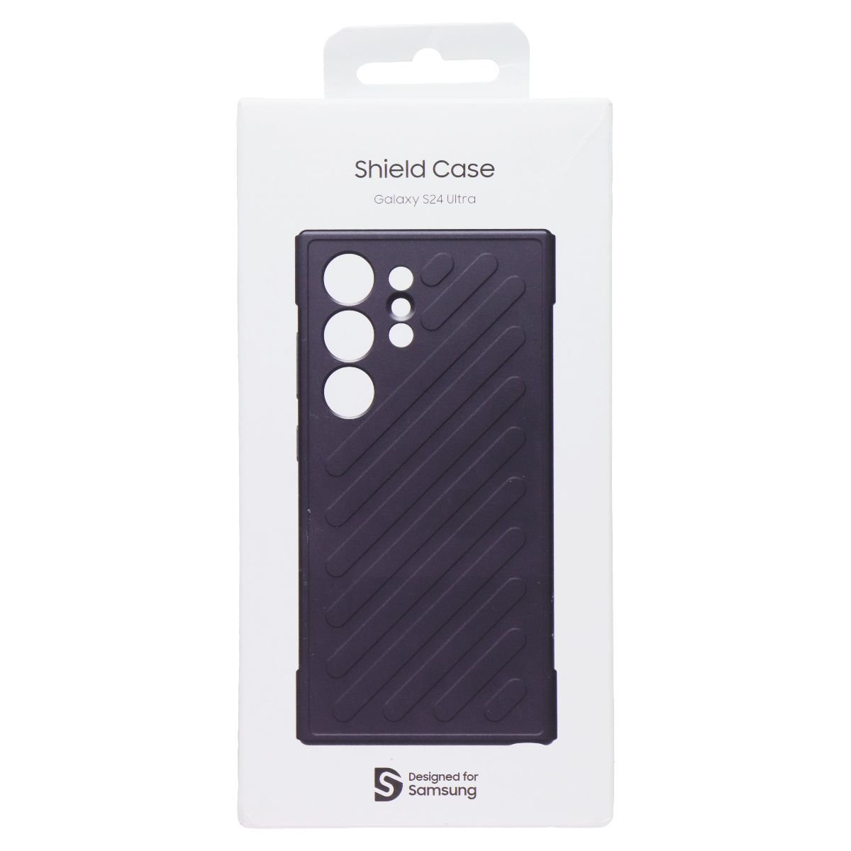 Samsung Official Shield Case for Galaxy S24 Ultra - Dark Violet Cell Phone - Cases, Covers & Skins Samsung - Simple Cell Bulk Wholesale Pricing - USA Seller