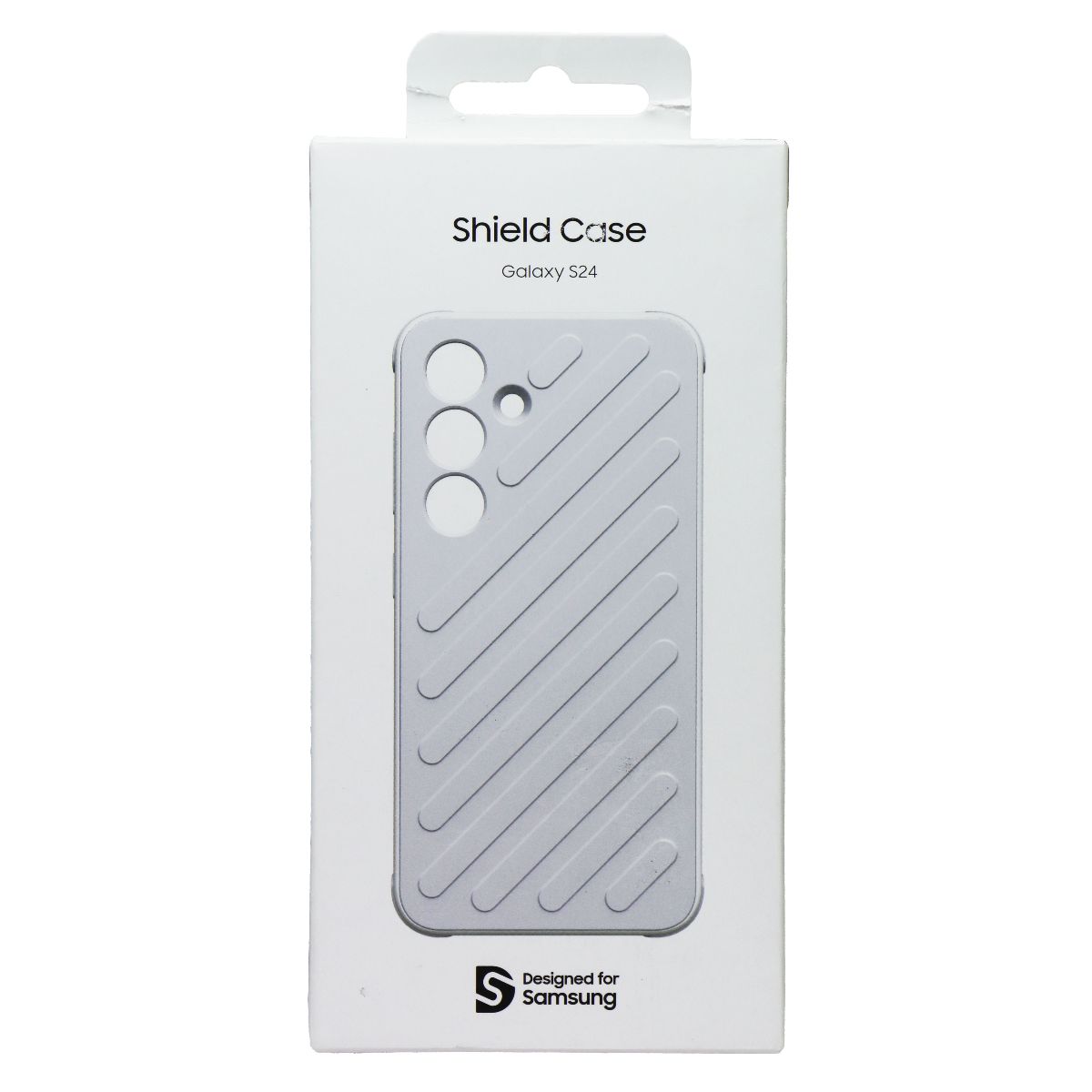 Samsung Official Shield Case for Galaxy S24 - Light Gray