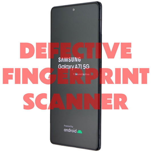 Samsung Galaxy A71 5G (SM-A716U) T-Mobile 128GB/Black - Bad Fingerprint Sensor* Cell Phones & Smartphones Samsung    - Simple Cell Bulk Wholesale Pricing - USA Seller