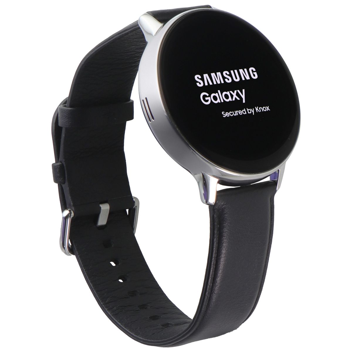 Samsung Galaxy Watch Active2 (44mm) SM-R820 Wi-Fi + GPS - Silver/Black Leather