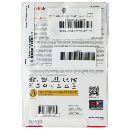 SanDisk Ultra MicroSDXC UHS-I Card 128GB 140MB/S Digital Camera - Memory Cards SanDisk - Simple Cell Bulk Wholesale Pricing - USA Seller