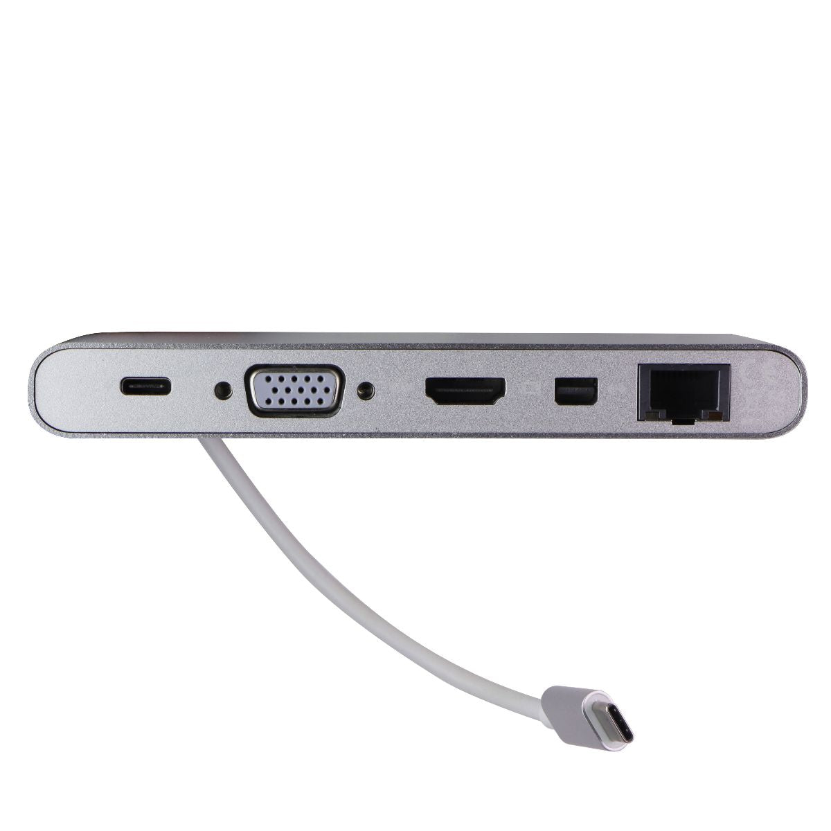 Sanho HyperDrive Ultimate USB-C Multi-Port Hub - Silver Computer/Network - USB Cables, Hubs & Adapters Sanho - Simple Cell Bulk Wholesale Pricing - USA Seller