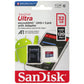 SanDisk ULTRA 32GB 120MB/s MicroSDHC UHS-I Card with Adapter Cell Phone - Memory Cards SanDisk - Simple Cell Bulk Wholesale Pricing - USA Seller