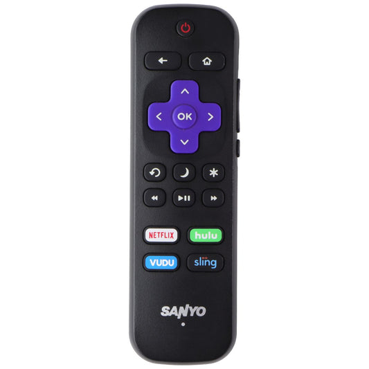 Sanyo Remote Control with Netflix/Hulu/Vudu/ and Sling Keys - Black TV, Video & Audio Accessories - Remote Controls Sanyo - Simple Cell Bulk Wholesale Pricing - USA Seller