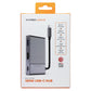 Sanho HyperDrive 6-in-1 GEN2 USB-C Hub - Silver Computer/Network - USB Cables, Hubs & Adapters Sanho - Simple Cell Bulk Wholesale Pricing - USA Seller