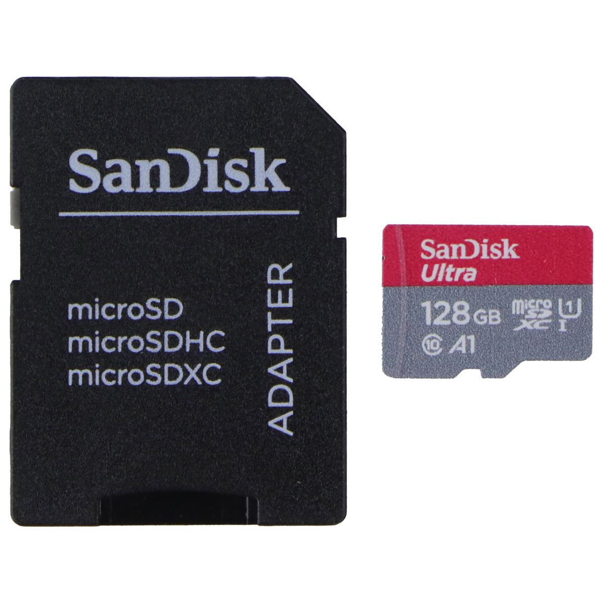 SanDisk Ultra A1 microSDXC UHS-1 Card with Adapter (140MB/s) - 128GB Digital Camera - Memory Cards SanDisk - Simple Cell Bulk Wholesale Pricing - USA Seller