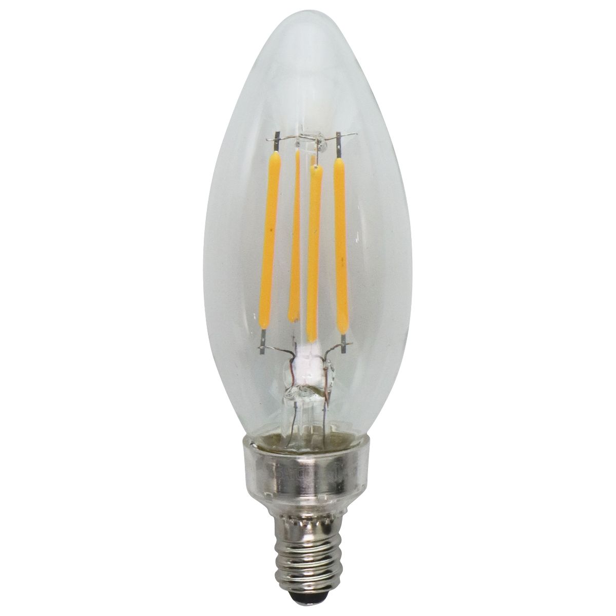 SATCO 60W/5.5W B11 Soft White 15,000 Hour LED Light Bulb (S21274) Lamps, Lighting & Ceiling Fans - Light Bulbs SATCO - Simple Cell Bulk Wholesale Pricing - USA Seller