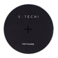 SATECHI Wireless Charger Pad with Fast Charge - Space Gray (ST-WCPM) Cell Phone - Chargers & Cradles SATECHI - Simple Cell Bulk Wholesale Pricing - USA Seller