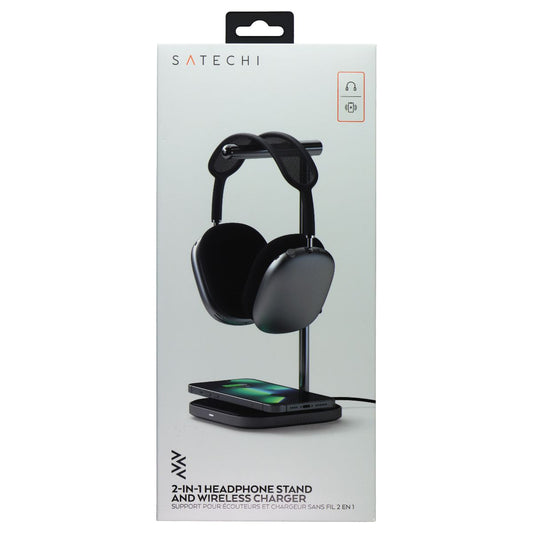 SATECHI 2-IN-1 Headphone Stand and Wireless Charger (ST-UCHSMCM) TV, Video & Audio Accessories - Other TV, Video & Audio Accs SATECHI - Simple Cell Bulk Wholesale Pricing - USA Seller