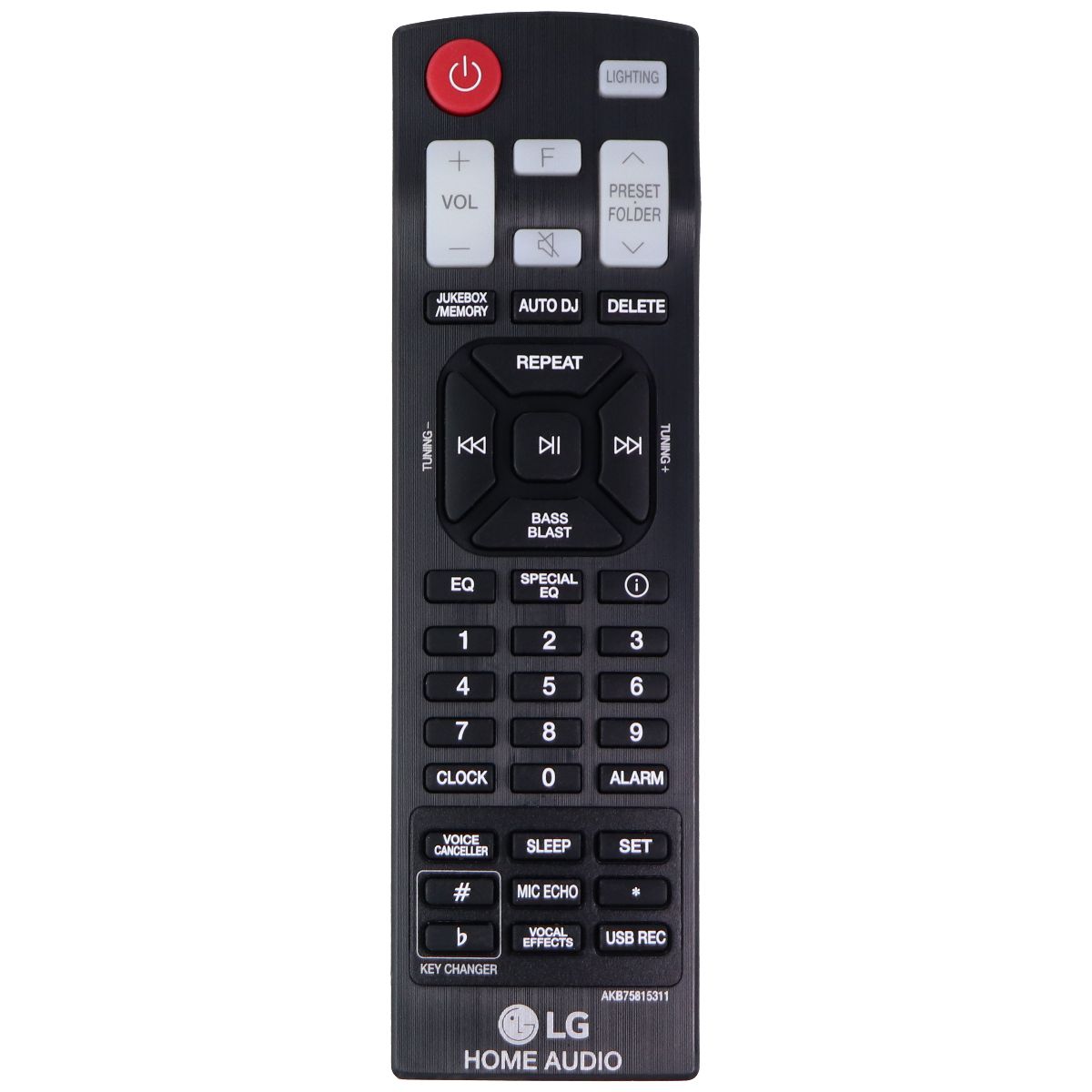 LG Remote Control (AKB75815311) for Select LG TVs - Black – Simple Cell ...