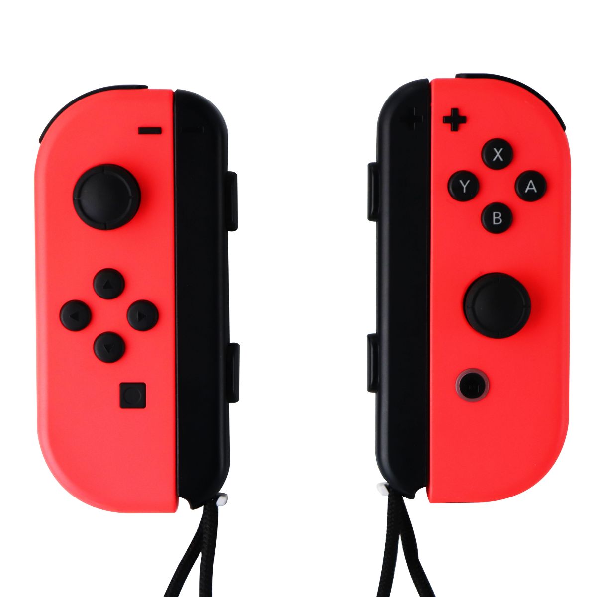 Nintendo Left and Right Joy-Cons (L/R) - Neon Red (HAC-015/6) Gaming/Console - Controllers & Attachments Nintendo    - Simple Cell Bulk Wholesale Pricing - USA Seller