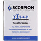 Scorpion Security Products Stealth Series Phone Mount (212002-B) - Black Cell Phone - Mounts & Holders SCORPION - Simple Cell Bulk Wholesale Pricing - USA Seller