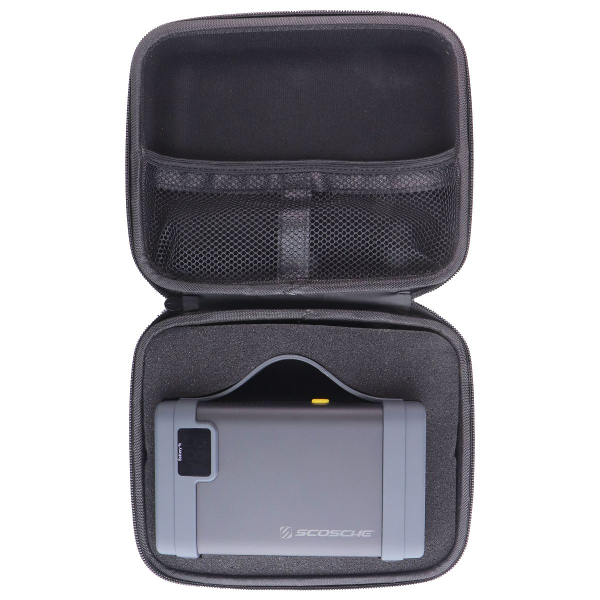 Scosche (100W) PowerUp 32K Portable Power Hub with Built-in Flashlight - Black Cell Phone - Chargers & Cradles Scosche - Simple Cell Bulk Wholesale Pricing - USA Seller