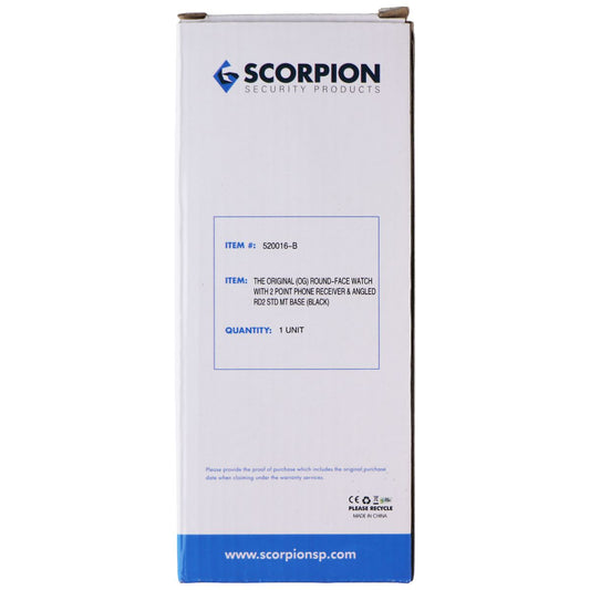 Scorpion Security Products Stealth Series Watch Mount (520016-B) - Black Computer Accessories - Stands, Holders & Car Mounts SCORPION - Simple Cell Bulk Wholesale Pricing - USA Seller