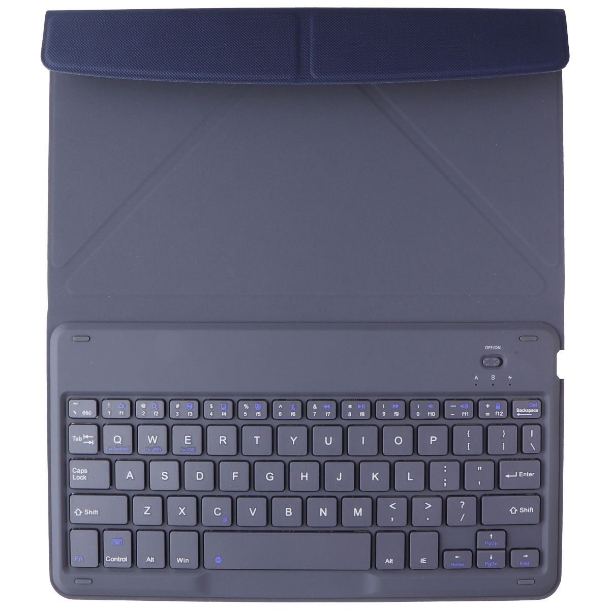 Tucano Scrivo Bluetooth Stand-Up Keyboard for Smartphones/Tablets (11-in) - Blue iPad/Tablet Accessories - Cases, Covers, Keyboard Folios Scrivo - Simple Cell Bulk Wholesale Pricing - USA Seller