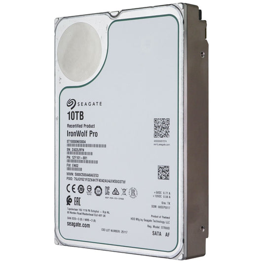 Seagate IronWolf Pro 10TB NAS 3.5-inch SATA III Hard Drive HDD - ST10000NE0004