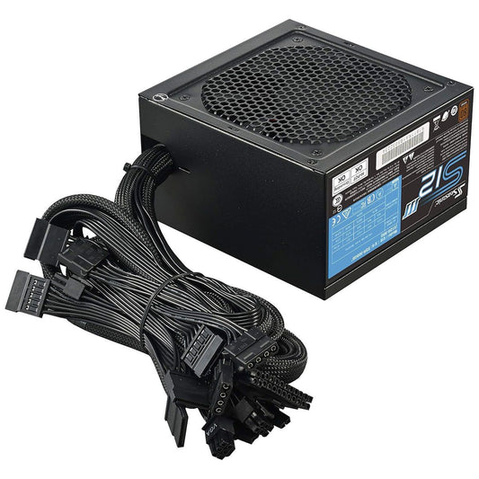 Seasonic S12III-500 (ATX12V / EPS12V) 500W 80+ Bronze Power Supply (SSR-500GB3) Computer Parts - Power Supplies Seasonic - Simple Cell Bulk Wholesale Pricing - USA Seller