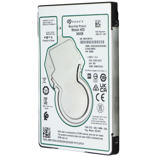 Seagate 500GB 2.5-inch SATA III HDD (ST500LM030) Digital Storage - Other Hard Drives Seagate - Simple Cell Bulk Wholesale Pricing - USA Seller
