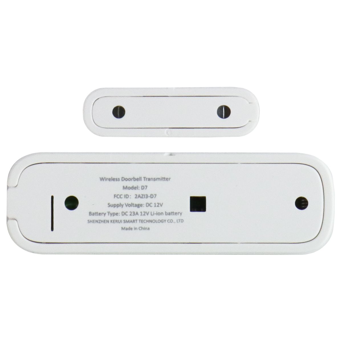 Securi Door Chime for Home/Office - White (M508+D017) Building & Hardware - Doorbells Securi - Simple Cell Bulk Wholesale Pricing - USA Seller