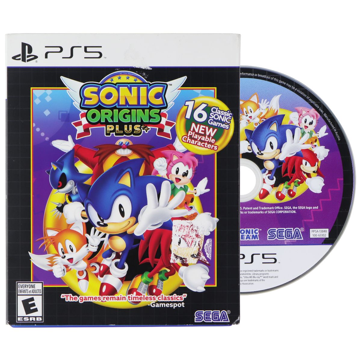 SEGA Sonic Origins Plus Video Game for PlayStation 5 Gaming/Console - Video Games SEGA - Simple Cell Bulk Wholesale Pricing - USA Seller