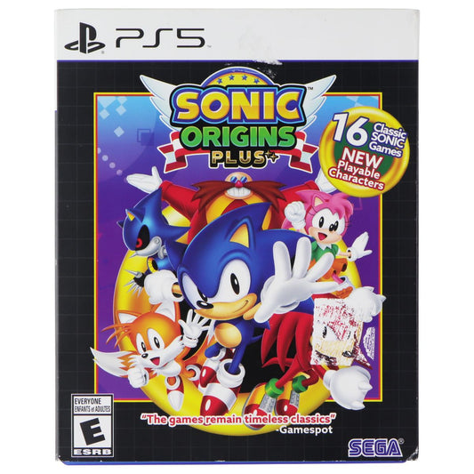 SEGA Sonic Origins Plus Video Game for PlayStation 5 Gaming/Console - Video Games SEGA - Simple Cell Bulk Wholesale Pricing - USA Seller