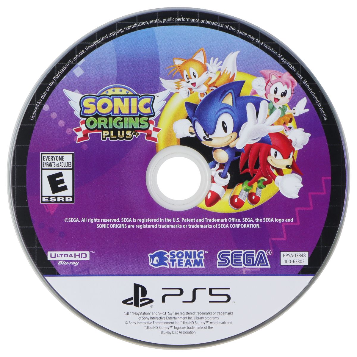 SEGA Sonic Origins Plus Video Game for PlayStation 5 Gaming/Console - Video Games SEGA - Simple Cell Bulk Wholesale Pricing - USA Seller