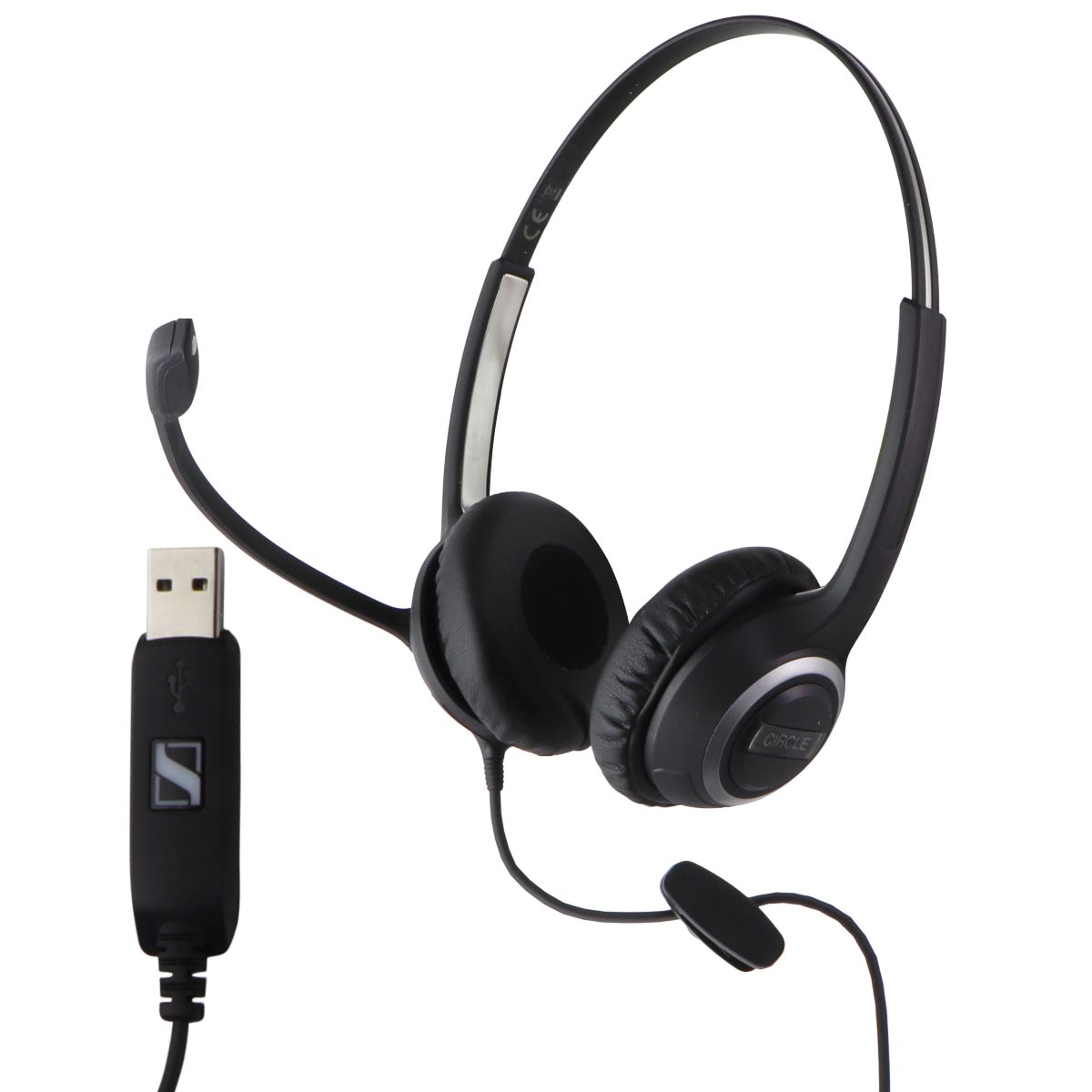Sennheiser SC 260 USB Stereo Headset - Black (1000517) Cell Phone - Headsets Sennheiser - Simple Cell Bulk Wholesale Pricing - USA Seller