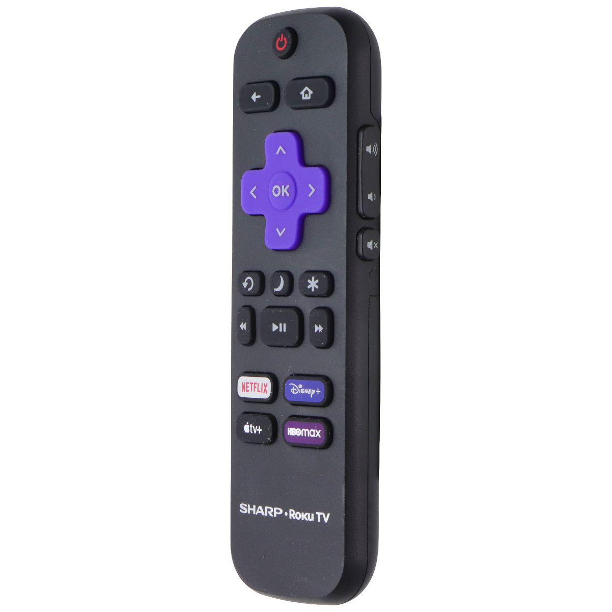 Sharp OEM Remote Control (RC-ALIR) with Netflix/Disney+/AppleTV/HBOMax Keys TV, Video & Audio Accessories - Remote Controls SHARP - Simple Cell Bulk Wholesale Pricing - USA Seller