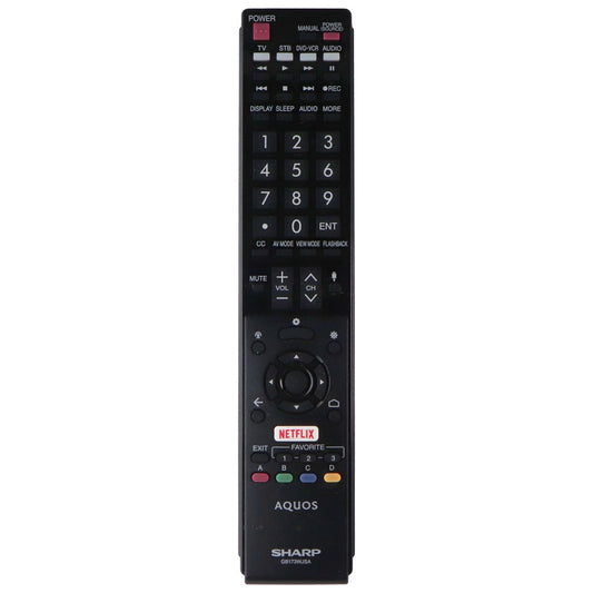 Sharp Remote Control (GB173WJSA) for Select Sharp TVs - Black TV, Video & Audio Accessories - Remote Controls SHARP - Simple Cell Bulk Wholesale Pricing - USA Seller