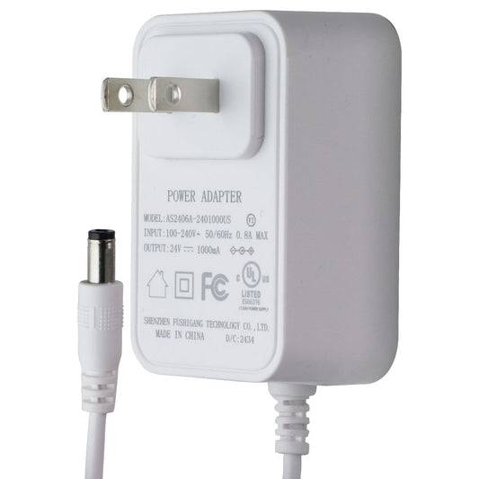 Shenzen Fushigang (24V) AC/DC Power Adapter - White (AS2406A-2401000US) Multipurpose Batteries & Power - Multipurpose AC to DC Adapters Shenzen - Simple Cell Bulk Wholesale Pricing - USA Seller