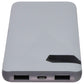 Universal Premium 5000mAh Dual USB Power Bank - Gray Geometric (16WMS126-GRY)