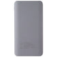 Universal Premium 5000mAh Dual USB Power Bank - Gray Geometric (16WMS126-GRY)
