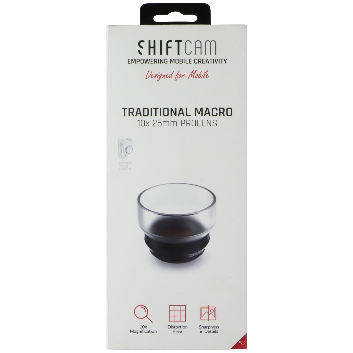ShiftCam LensUltra Traditional Macro 10x 25mm ProLens with Universal Mount Cell Phones - Other Accessories ShiftCam - Simple Cell Bulk Wholesale Pricing - USA Seller