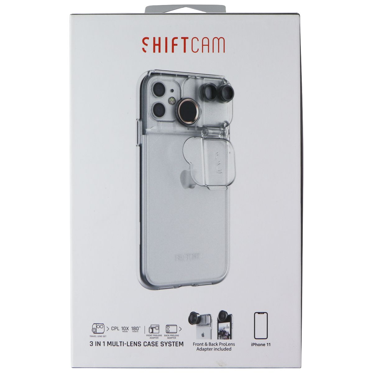 ShiftCam 3 in 1 Multi-lens Case System for Apple iPhone 11