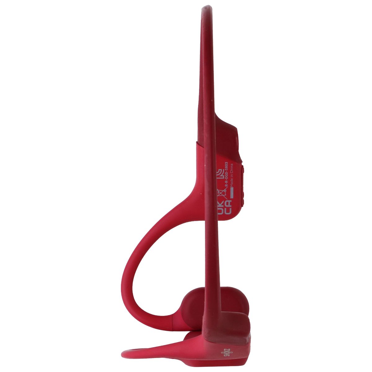 SHOKZ OpenRun Bone Conduction Open-Ear Bluetooth Sport Headphones - Red (S803)