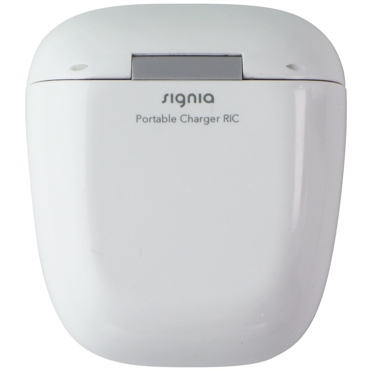 Signia Portable Charger RIC for Pure Charge&Go IX Hearing Aids - White Portable Audio - Headphones Signia - Simple Cell Bulk Wholesale Pricing - USA Seller