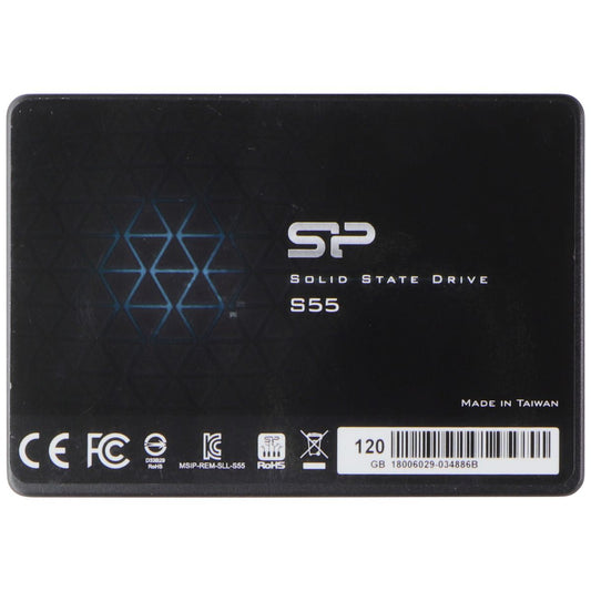 Silicon Power S55 120GB 2.5" 7mm SATA III Internal Solid State Drive Digital Storage - Solid State Drives Silicon Power    - Simple Cell Bulk Wholesale Pricing - USA Seller