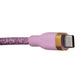 Simple (6-Foot) Fashion Series USB-C to USB-C Cable - Pink Glitter Cell Phone - Cables & Adapters Simple - Simple Cell Bulk Wholesale Pricing - USA Seller