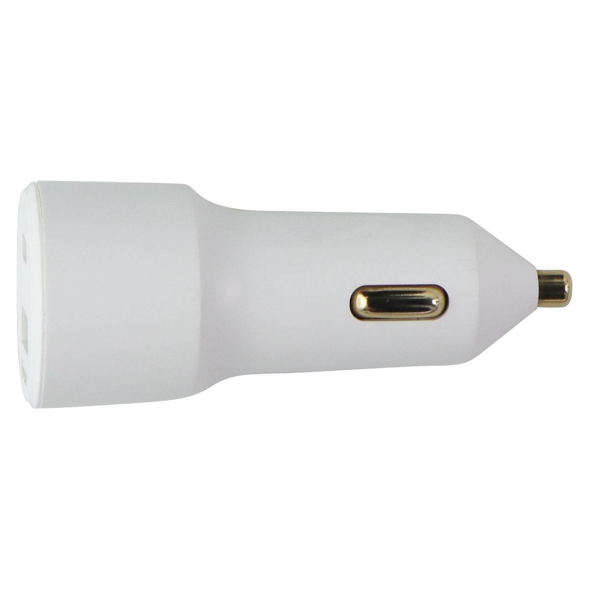 Simple Power Series 20W Dual Port USB-C & USB-A Car Charger - White Cell Phone - Chargers & Cradles Simple - Simple Cell Bulk Wholesale Pricing - USA Seller