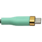 Simple Fashion Glitter Series 6FT USB-C to USB-C Cable - Green Cell Phone - Cables & Adapters Simple - Simple Cell Bulk Wholesale Pricing - USA Seller