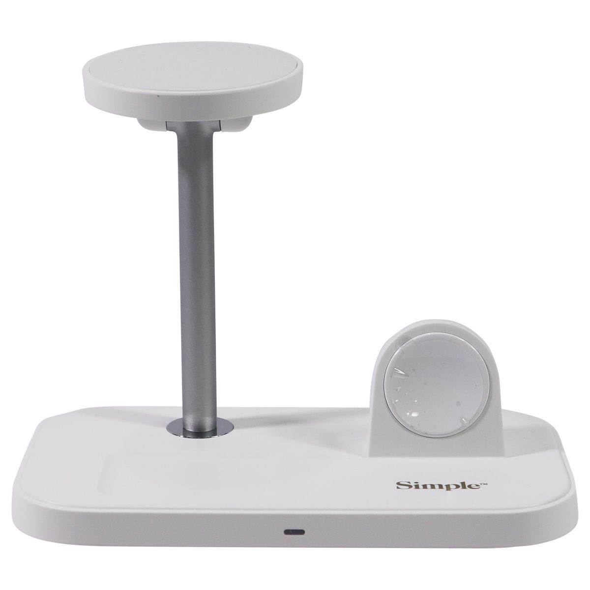 Simple 3-in-1 Wireless Charging Stand for Apple Devices - White (827072) Cell Phone - Chargers & Cradles Simple - Simple Cell Bulk Wholesale Pricing - USA Seller