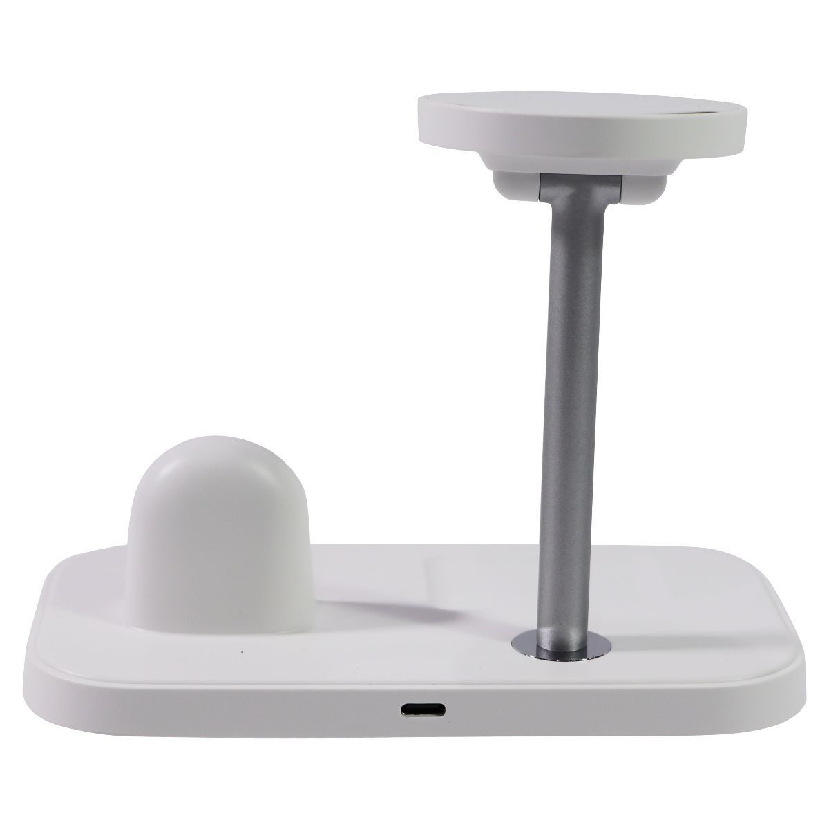 Simple 3-in-1 Wireless Charging Stand for Apple Devices - White (827072) Cell Phone - Chargers & Cradles Simple - Simple Cell Bulk Wholesale Pricing - USA Seller