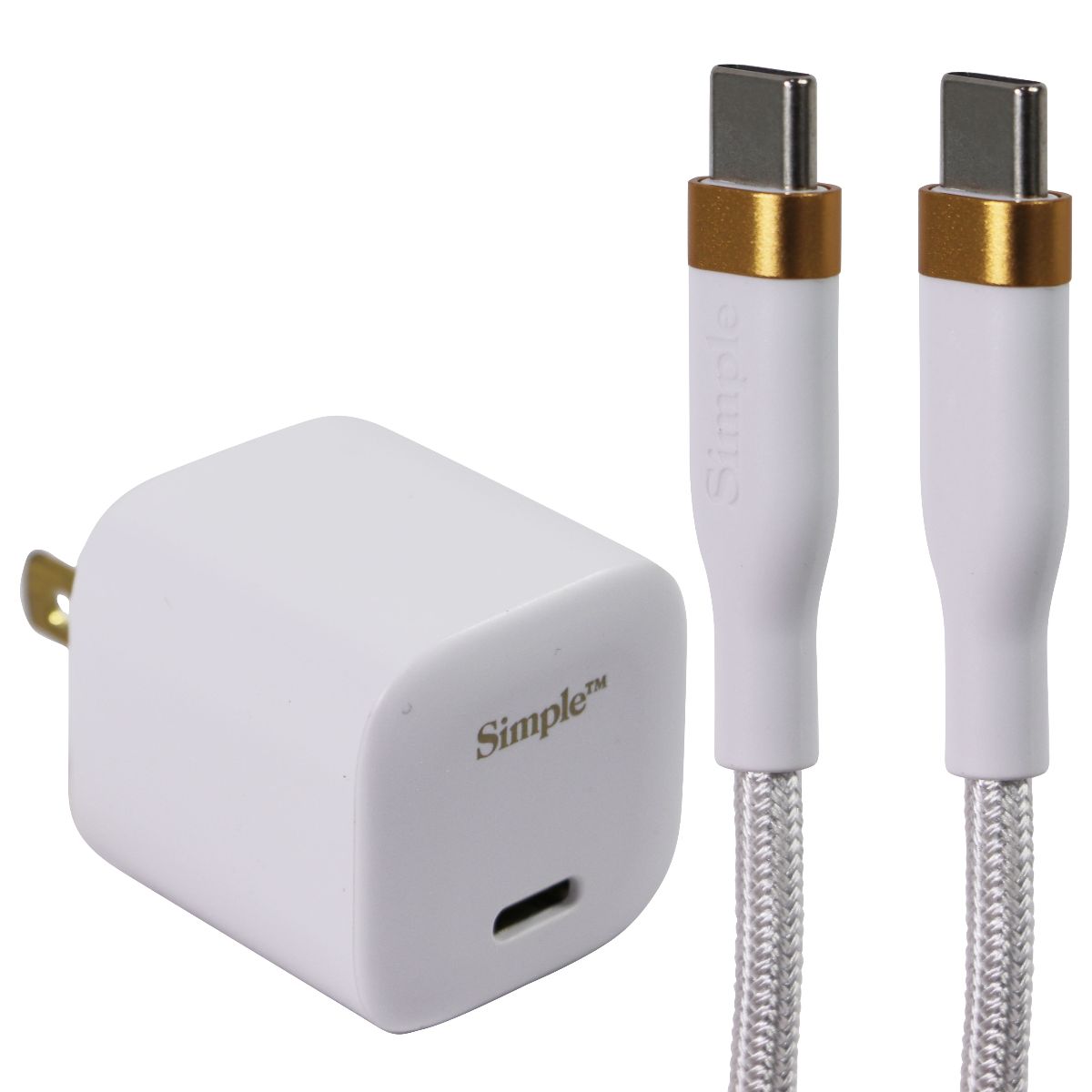 Simple 3-in-1 Wireless Charging Stand for Apple Devices - White (827072) Cell Phone - Chargers & Cradles Simple - Simple Cell Bulk Wholesale Pricing - USA Seller