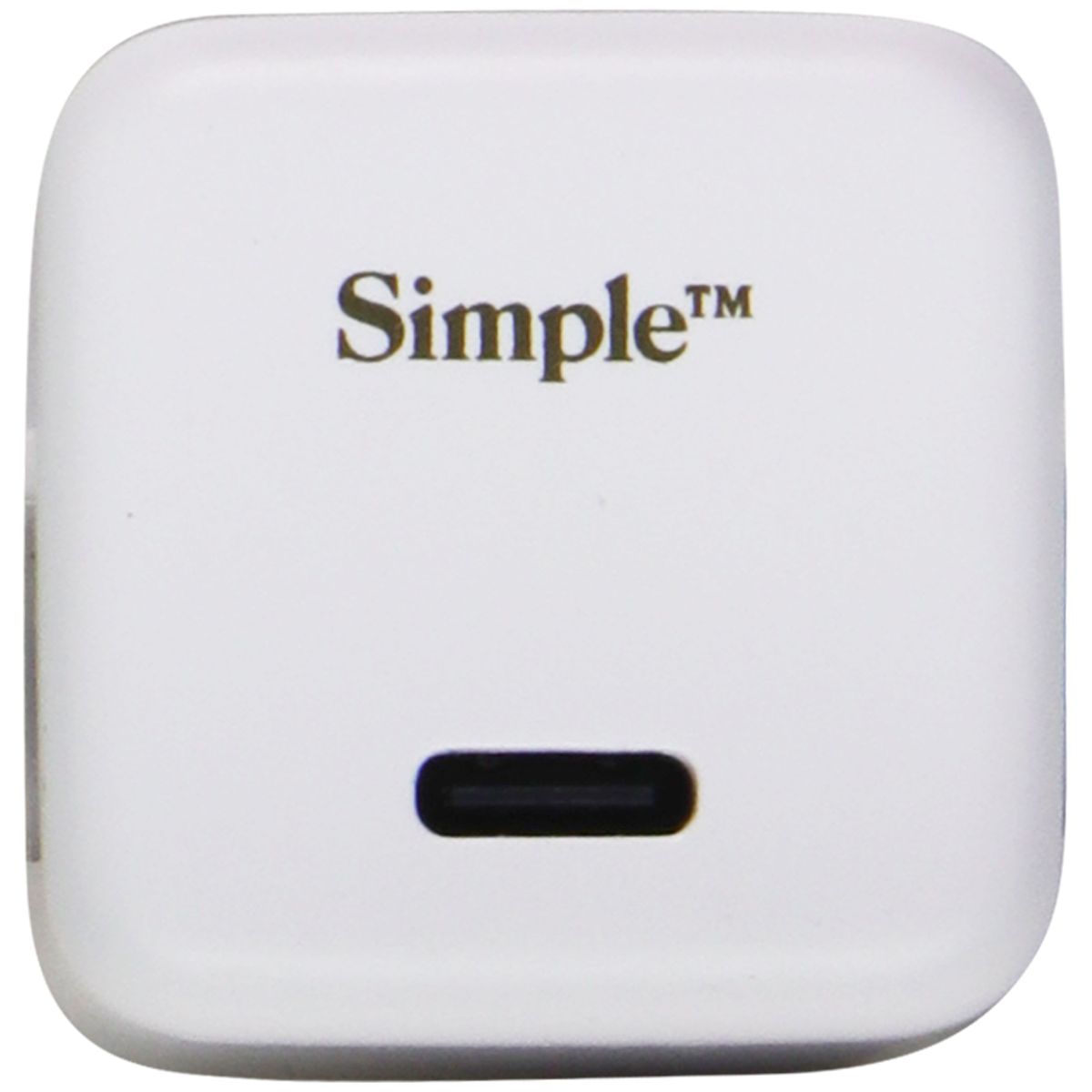 Simple Power Series 30W USB-C Mini Wall Charger - White Cell Phone - Chargers & Cradles Simple - Simple Cell Bulk Wholesale Pricing - USA Seller