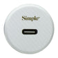S. Simple Power Series 30W USB-C Car Charger - White Cell Phone - Chargers & Cradles Simple - Simple Cell Bulk Wholesale Pricing - USA Seller
