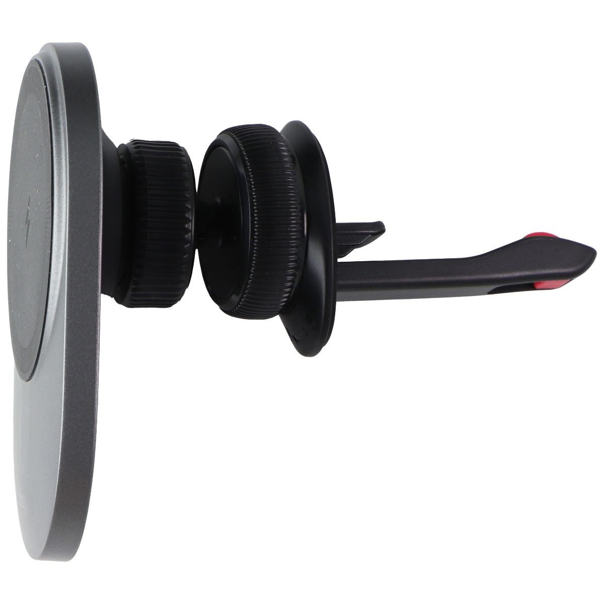 Simple POWER Magnetic Car Vent Charger for Qi/MagSafe Devices - Black