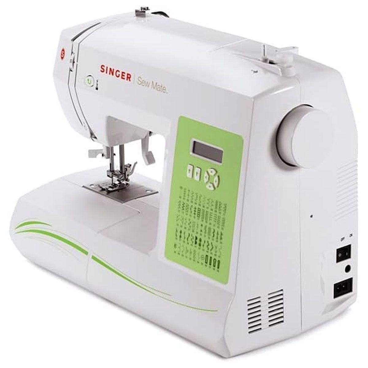 Singer Sew Mate 5400 Handy Sewing Machine - White