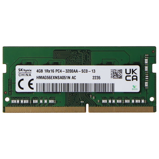 SK Hynix (4GB) 1Rx16 DDR4 (PC4-25600) 3200MHz Laptop RAM (HMAG56EXNSA051N AC) Computer Parts - Memory (RAM) SK Hynix    - Simple Cell Bulk Wholesale Pricing - USA Seller