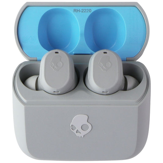 Skullcandy Mod In-Ear Wireless Earbuds (S2FYW) - Light Gray Blue Portable Audio - Headphones Skullcandy    - Simple Cell Bulk Wholesale Pricing - USA Seller